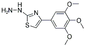 [4-(3,4,5-TRIMETHOXY-PHENYL)-THIAZOL-2-YL]-HYDRAZINE 结构式