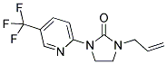 1-ALLYL-3-[5-(TRIFLUOROMETHYL)PYRIDIN-2-YL]IMIDAZOLIDIN-2-ONE 结构式