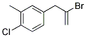 2-BROMO-3-(4-CHLORO-3-METHYLPHENYL)-1-PROPENE 结构式