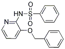 (3-(PHENYLMETHOXY)(2-PYRIDYL))(PHENYLSULFONYL)AMINE 结构式
