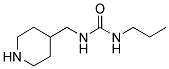 1-PIPERIDIN-4-YLMETHYL-3-PROPYL-UREA 结构式