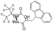 FMOC-L-缬氨酸-D8 结构式