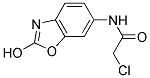 2-CHLORO-N-(2-HYDROXY-BENZOOXAZOL-6-YL)-ACETAMIDE 结构式