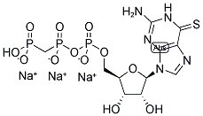 6-THIO-GMPPCP SODIUM SALT 结构式