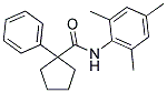 (PHENYLCYCLOPENTYL)-N-(2,4,6-TRIMETHYLPHENYL)FORMAMIDE 结构式