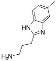 2-AMINOPROPYL-5(6)-METHYL-BENZIMIDAZOLE 结构式