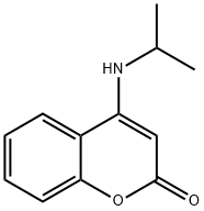 4-(Isopropylamino)-2H-chromen-2-one 结构式