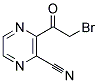 3-(2-Bromo-acetyl)-pyrazine-2-carbonitrile 结构式