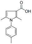 2,5-DIMETHYL-1-P-TOLYL-1H-PYRROLE-3-CARBOXYLIC ACID 结构式