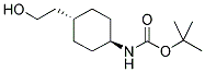 TERT-BUTYL TRANS-4-(2-HYDROXYETHYL)CYCLOHEXYLCARBAMATE 结构式