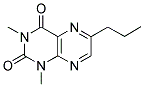 1,3-DIMETHYL-6-PROPYL-2,4(1H,3H)-PTERIDINEDIONE 结构式