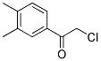 2-CHLORO-1-(3,4-DIMETHYL-PHENYL)-ETHANONE 结构式