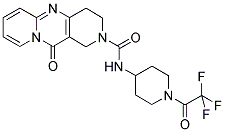 11-OXO-N-[1-(TRIFLUOROACETYL)PIPERIDIN-4-YL]-4,11-DIHYDRO-1H-DIPYRIDO[1,2-A:4',3'-D]PYRIMIDINE-2(3H)-CARBOXAMIDE 结构式