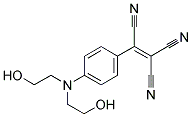 [4-[BIS(2-HYDROXYETHYL)AMINO]PHENYL]-1,1,2-ETHYLENETRICARBONITRILE 结构式