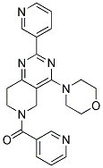 (4-MORPHOLIN-4-YL-2-PYRIDIN-3-YL-7,8-DIHYDRO-5H-PYRIDO[4,3-D]PYRIMIDIN-6-YL)-PYRIDIN-3-YL-METHANONE 结构式