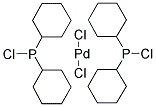 DICHLOROBIS(CHLORODICYCLOHEXYLPHOSPHINE) PALLADIUM (II) 结构式