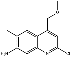 2-Chloro-4-(methoxymethyl)-6-methylquinolin-7-amine