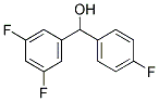 (3,5-二氟苯基)(4-氟苯基)甲醇 结构式