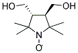 TRANS-3,4-BIS(HYDROXYMETHYL)-2,2,5,5-TETRAMETHYLPYRROLIDIN-1-YLOXYL 结构式