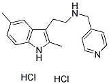 2-(2,5-DIMETHYL-1H-INDOL-3-YL)ETHYL](PYRIDIN-4-YLMETHYL)AMINE DIHYDROCHLORIDE 结构式