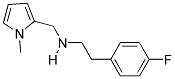 2-(4-FLUOROPHENYL)-N-((1-METHYL-1H-PYRROL-2-YL)METHYL)ETHANAMINE 结构式