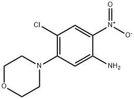 4-CHLORO-5-MORPHOLINO-2-NITROANILINE 结构式