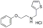 2-PHENOXYETHYL-2,2'-THENYLAMINOETHANE, HYDROCHLORIDE 结构式