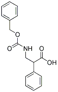 3-BENZYLOXYCARBONYLAMINO-2-PHENYL-PROPIONIC ACID 结构式