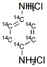 1,4-PHENYLENE DIAMINE DIHYDROCHLORIDE, [RING-14C(U)] 结构式