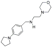 2-MORPHOLIN-4-YL-N-(4-PYRROLIDIN-1-YLBENZYL)ETHANAMINE 结构式