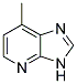 7-METHYL-3H-IMIDAZO[4,5-B]PYRIDINE 结构式