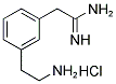 2-[3-(2-AMINO-ETHYL)-PHENYL]-ACETAMIDINE HCL 结构式