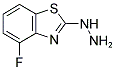 4-FLUORO-2-BENZOTHIAZOLEHYDRAZINE 结构式