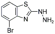 4-BROMO-2-BENZOTHIAZOLEHYDRAZINE 结构式