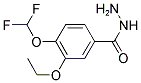 4-DIFLUOROMETHOXY-3-ETHOXY-BENZOIC ACID HYDRAZIDE 结构式
