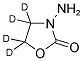 硝基呋喃代谢产物-呋喃唑酮AOZ-D4 结构式