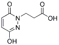 3-(3-HYDROXY-6-OXO-6H-PYRIDAZIN-1-YL)-PROPIONIC ACID 结构式