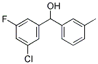 (3-氯-5-氟苯基)(间甲苯基)甲醇 结构式