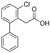 (3-Chloro-biphenyl-2-yl)-acetic acid 结构式