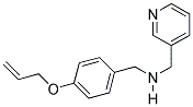 (4-Allyloxy-benzyl)-pyridin-3-ylmethyl-amine 结构式
