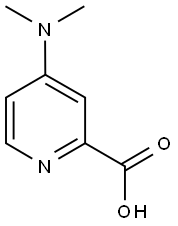 4-(DIMETHYLAMINO)PYRIDINE-2-CARBOXYLIC ACID 结构式