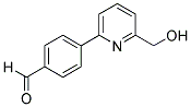 2-(4-Formylphenyl)-6-(hydroxymethyl)pyridine 结构式