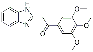 2-(1H-BENZOIMIDAZOL-2-YL)-1-(3,4,5-TRIMETHOXY-PHENYL)-ETHANONE 结构式