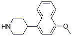 4-(4-METHOXY-NAPHTHALEN-1-YL)-PIPERIDINE 结构式