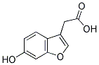 (6-HYDROXY-1-BENZOFURAN-3-YL)ACETIC ACID 结构式