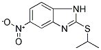 2-(ISOPROPYLTHIO)-5-NITRO-1H-BENZIMIDAZOLE 结构式