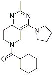 CYCLOHEXYL-(2-METHYL-4-PYRROLIDIN-1-YL-7,8-DIHYDRO-5H-PYRIDO[4,3-D]PYRIMIDIN-6-YL)-METHANONE 结构式