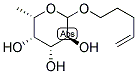PENT-4-ENYL-L-FUCOPYRANOSIDE 结构式