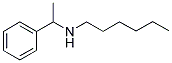 N-(1-苯乙基)己-1-胺 结构式