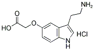 5-CARBOXYMETHOXYTRYPTAMINE HYDROCHLORIDE 结构式